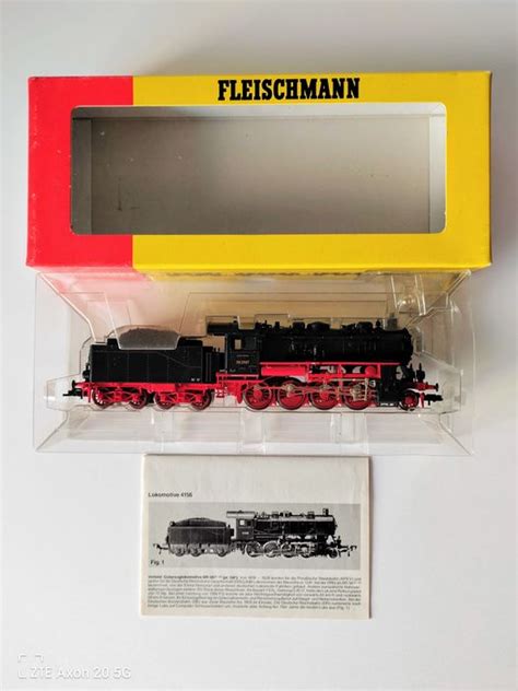 Fleischmann H0 94 4156 Locomotora de vapor con ténder Catawiki