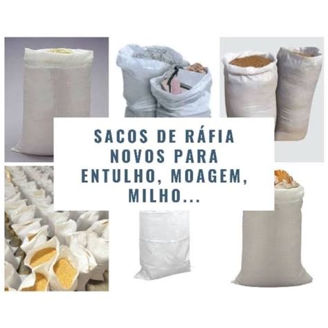 Saco De Ráfia Entulho 50x70 Kit 5 Unidades Novo Aeromaxx Shop