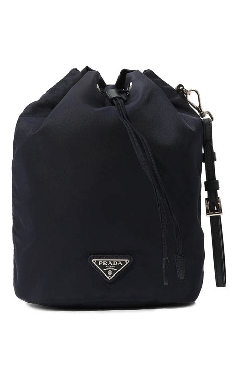 Женская темно-синяя сумка PRADA купить в интернет-магазине ЦУМ, арт ...