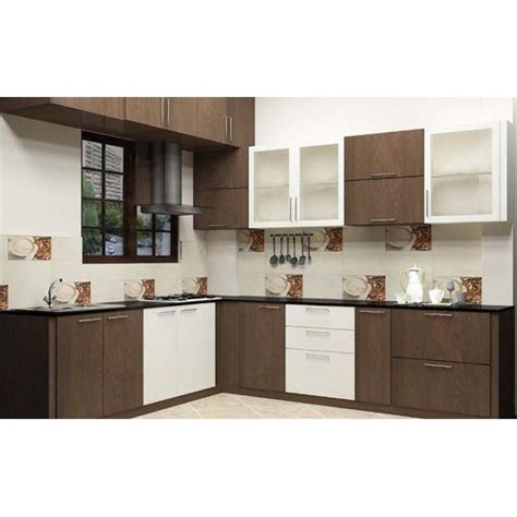 L Shape Plywood Modular Kitchen At Rs Square Feet In Coimbatore