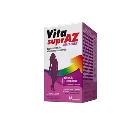 Compre Vita Supraz Mulher 60Cpr Suplemento Nutricional Completo Para A