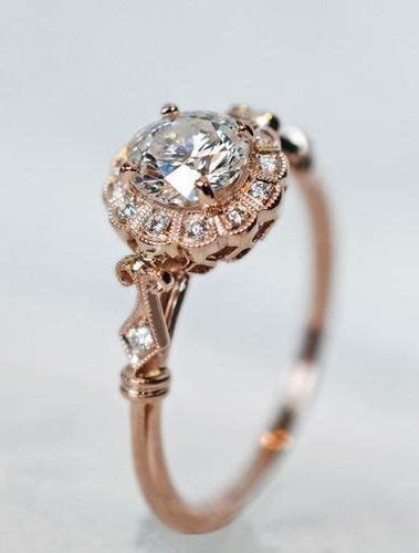 15 Stunning Rose Gold Wedding Engagement Rings That Melt Your Heart