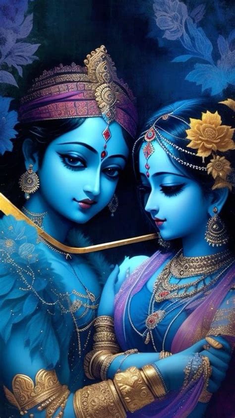 Hare Rama Hare Krishna | Lord Krishna HD Wallpaper