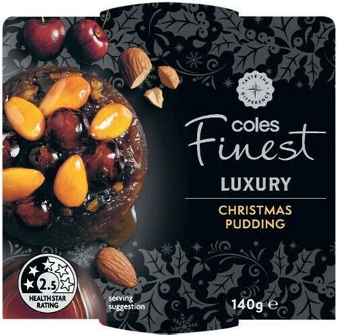 Coles Finest Luxury Christmas Pudding G Offer At Coles