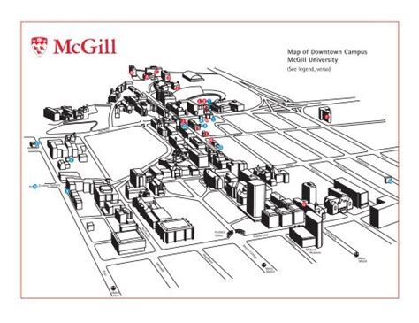 Mcgill University Campus Map – Interactive Map