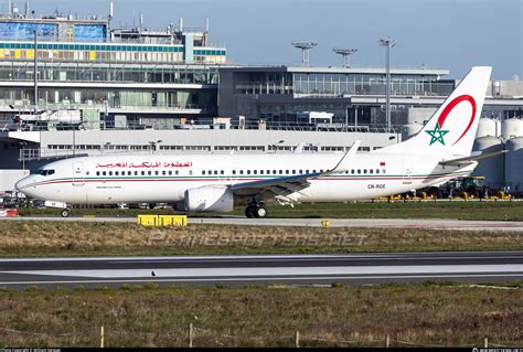 CN ROE Royal Air Maroc Boeing 737 8B6 WL Photo By William Verguet ID