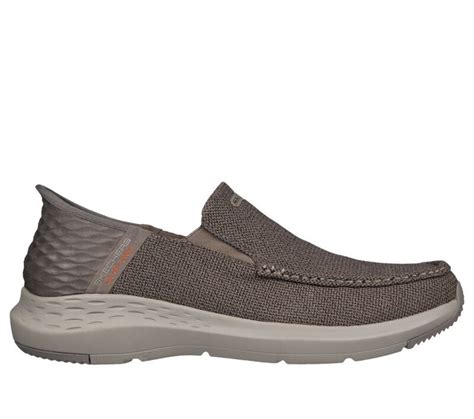 Skechers Slip Ins Taupe | Mens Slip Ons