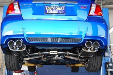 Invidia Q300 Cat Back Exhaust Wss Rolled Tips Subaru Wrxsti 11 21