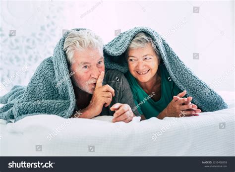 Nice Happy Beautiful Mature Couple Bedroom Stock Photo 1315458503 Shutterstock