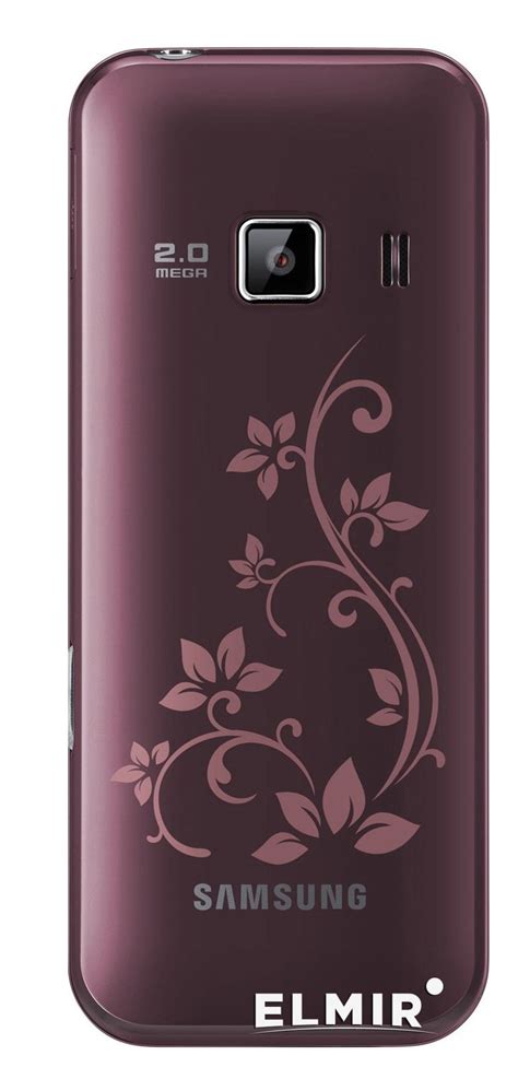 Мобильный телефон Samsung C3322 Scarlet Red La Fleur купить недорого ...