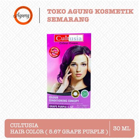 Jual 2710A Cultusia Hair Color 30 Ml Semir Rambut Cultusia Pewarna