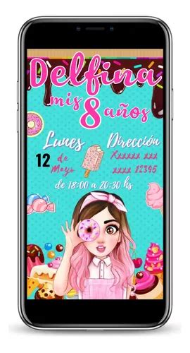 Invitacion Digital Mis Pastelitos Cumpleaños en venta en por sólo