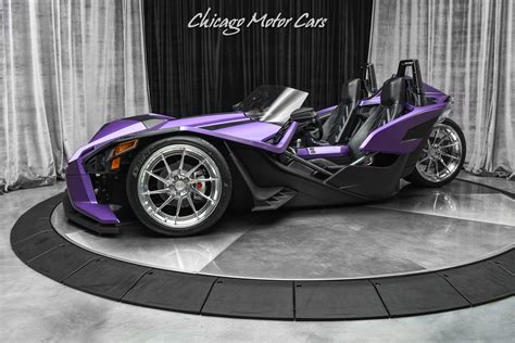 Used 2016 POLARIS SLINGSHOT ALPHA Turbo Kit ADV1 Wheels 20K In