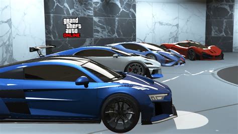 ULTIMATE SUPER CAR GARAGE GTA ONLINE YouTube