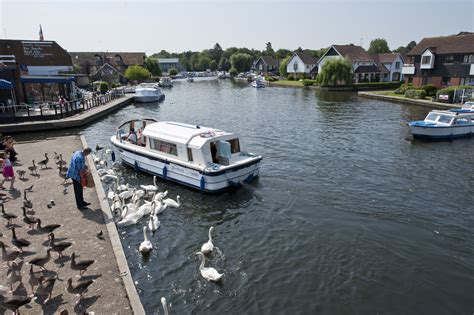 Boating Wroxham Norfolk Broads Norfolk Quaint Village