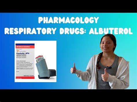 Pharmacology With Bri Respiratory Drug Series Albuterol YouTube