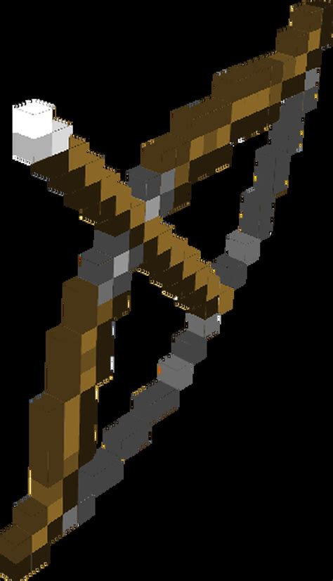 Minecraft Diamond Bow And Arrow