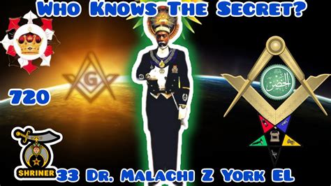 Dr Malachi Z York El Who Knows The Secret Youtube