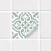 Funlife Backsplash Tile Sticker Sage Green Vintage Pattern Etsy