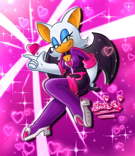 Rouge The Bat By Sunmellows On Deviantart