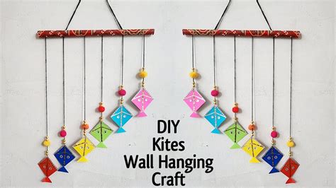 DIY Makar Sankranti Wall Hanging Makar Sankranti Kite Craft Kite