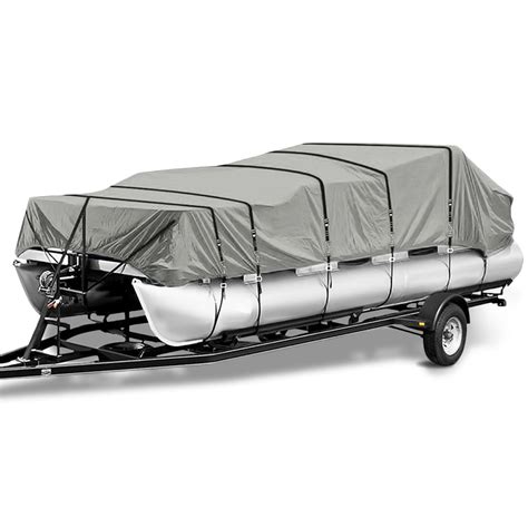 Seapisode 900D Waterproof UV Proof Pontoon Boat Cover With Metal