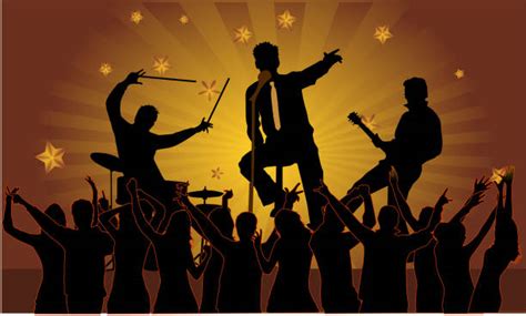 kids rock band stock illustrations royalty  vector graphics