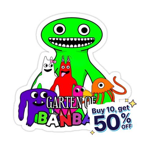Garden Of Banban A Garden Of Banban A Garden Of Banban Sticker For