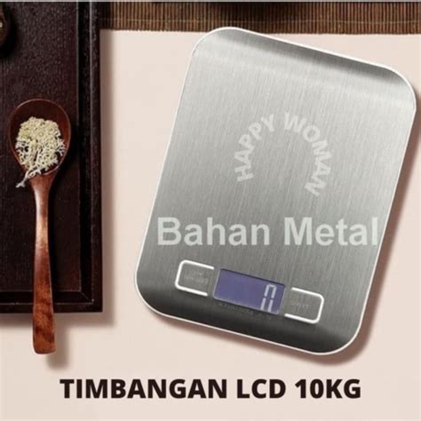 Jual Jual Timbangan Digital Elektronik Penimbang Makanan Dapur LCD 10kg