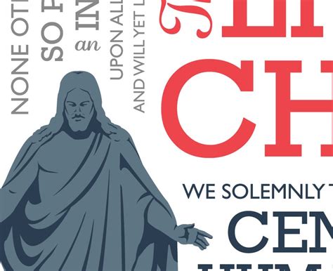 The Living Christ LDS art 8x10 instant download printable | Etsy