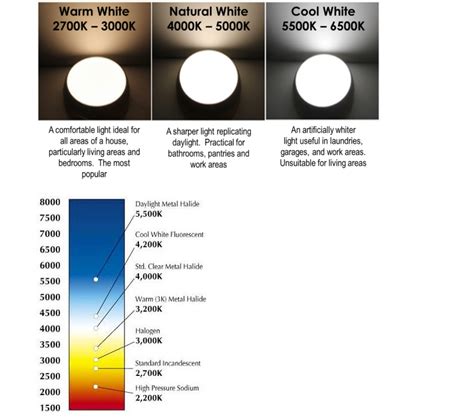 What Is The Difference Between Warm White And Cool White Of Led Color