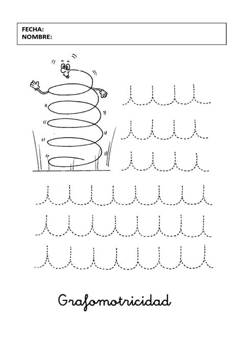 Fichas Para Reforzar La Grafomotricidad Listas Para Imprimir