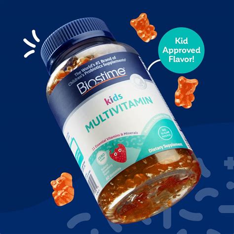 Biostime Gomitas Multivitam Nicas Para Ni Os Con Probi Ticos