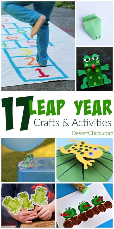 Over 17 Leap Year Crafts and Activities for kids of all ages - Desert Chica