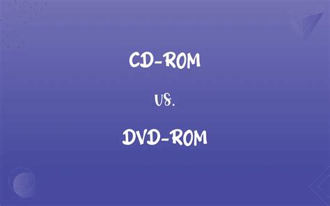 CD-ROM vs. DVD-ROM: What’s the Difference?