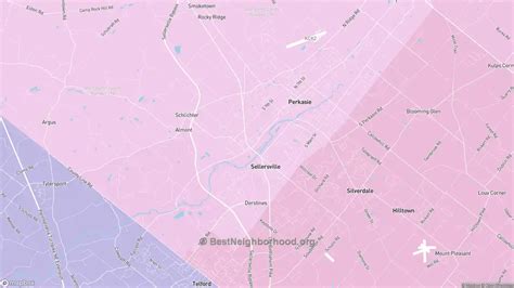 Sellersville, PA Political Map – Democrat & Republican Areas in ...