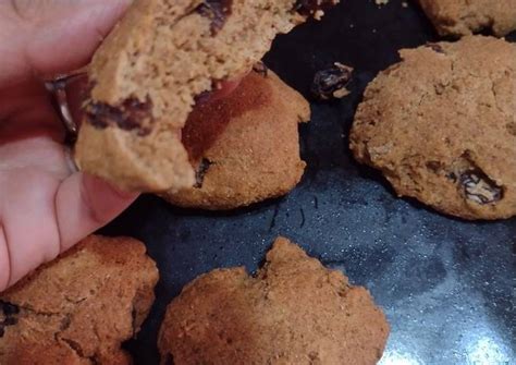 Galletas De Harina Integral Con Pasas Y Cocho Receta De Vale Atencio Cookpad