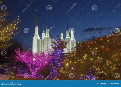 Washington DC Mormon Temple Royalty-Free Stock Photo | CartoonDealer ...