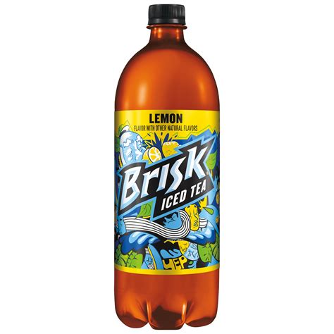 Brisk Iced Tea Lemon 1 Liter Bottle