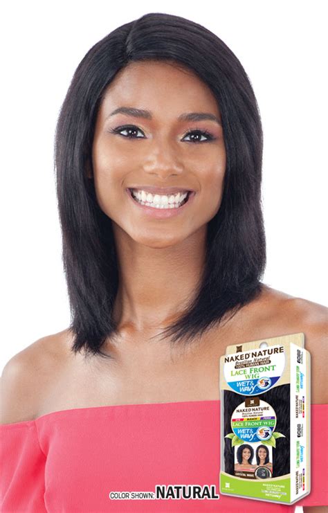 Shake N Go Naked Brazilian Natural Human Hair W W Lace Front