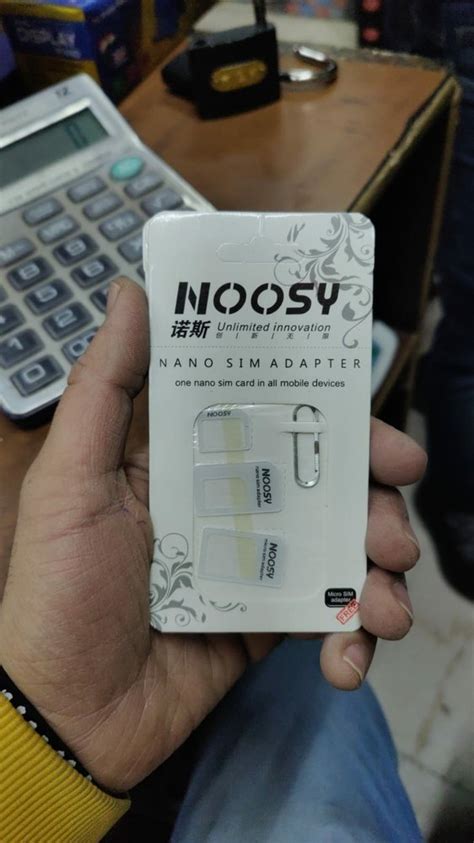 Noosy Nano Sim Adapter At 10 Piece SIM Card Adapter In New Delhi