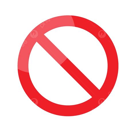 Prohibition No Symbol Anti Banned Symbol Vector Anti Banned Symbol