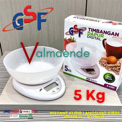 Jual Timbangan Kue Digital Gsf Timbangan Dapur Digital Kg Analog