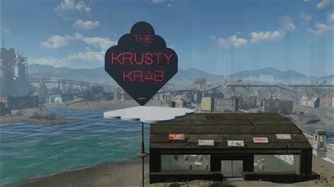 I Built The Krusty Krab In Fallout 4 Youtube