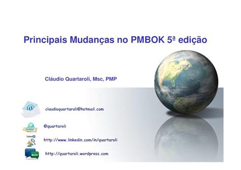 PDF PMBOK 5a edição Principais Mudanças DOKUMEN TIPS