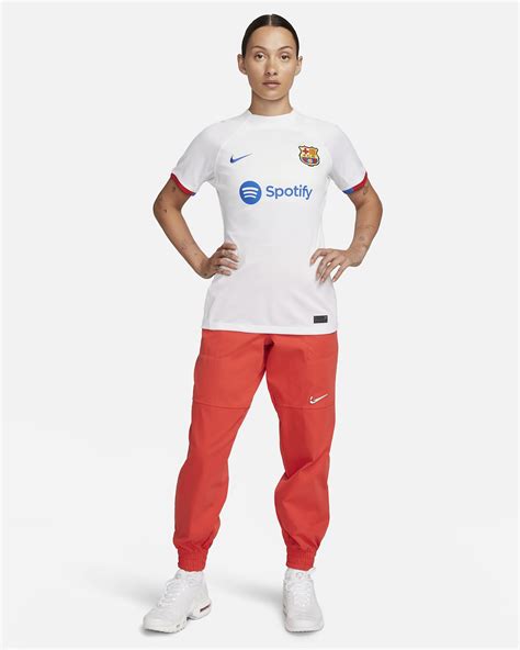 Fotbollströja FC Barcelona 2023 24 Stadium bortaställ Nike Dri FIT