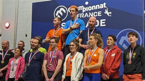 Escalade D Couvrez Les R Sultats Du Championnat De France