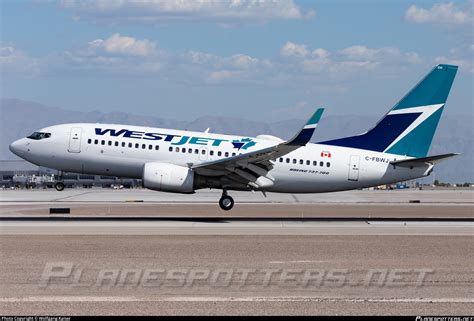 C Fbwj Westjet Boeing Ct Wl Photo By Wolfgang Kaiser Id