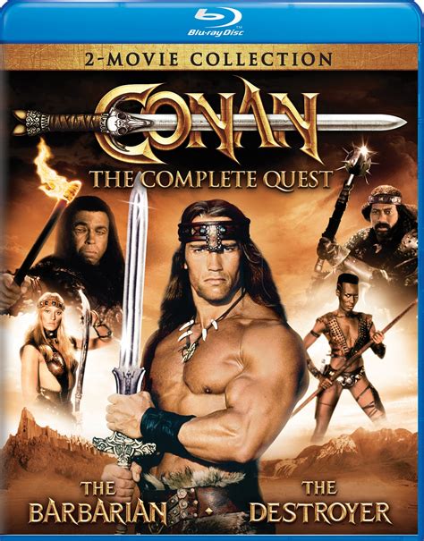 Conan The Complete Quest Blu Ray Discs Best Buy