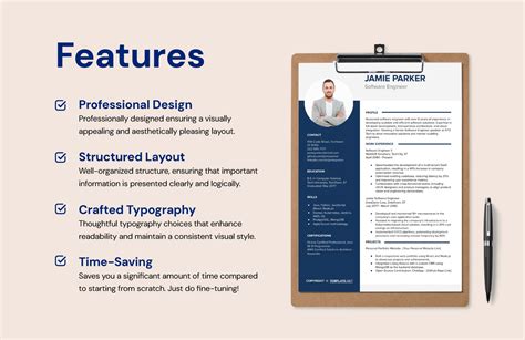 Modern Resume Template in PDF, Word, Google Docs, Illustrator ...